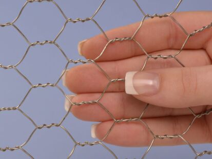 Шестигранная сетка диаметром 3/4 " Mesh T304 из нержавеющей стали 20 калибров (0,035")